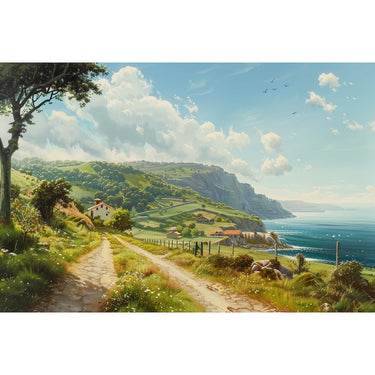 Spain Landscape Canvas